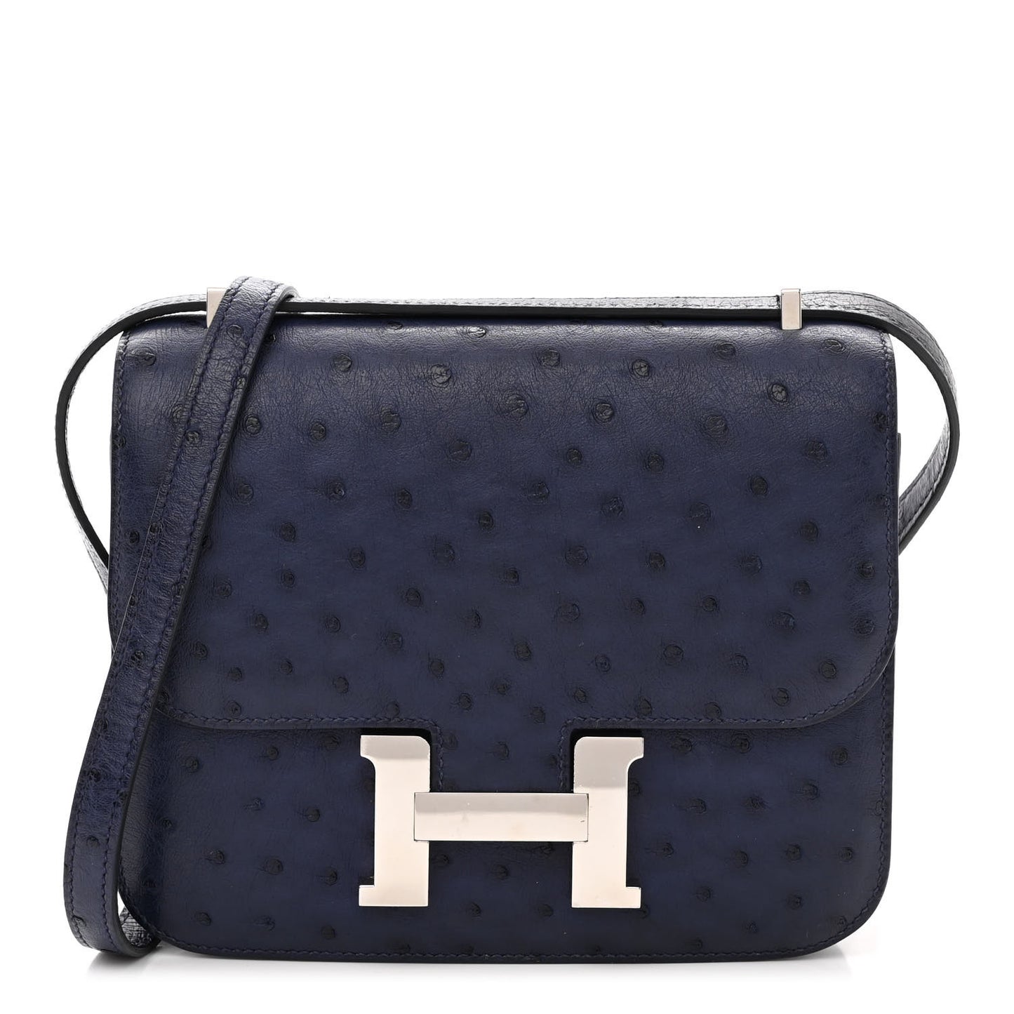 Ostrich Constance 18 Bleu Iris