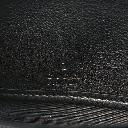 Gucci Guccissima Signature Sukey Zip Around Wallet Black 6 of 8