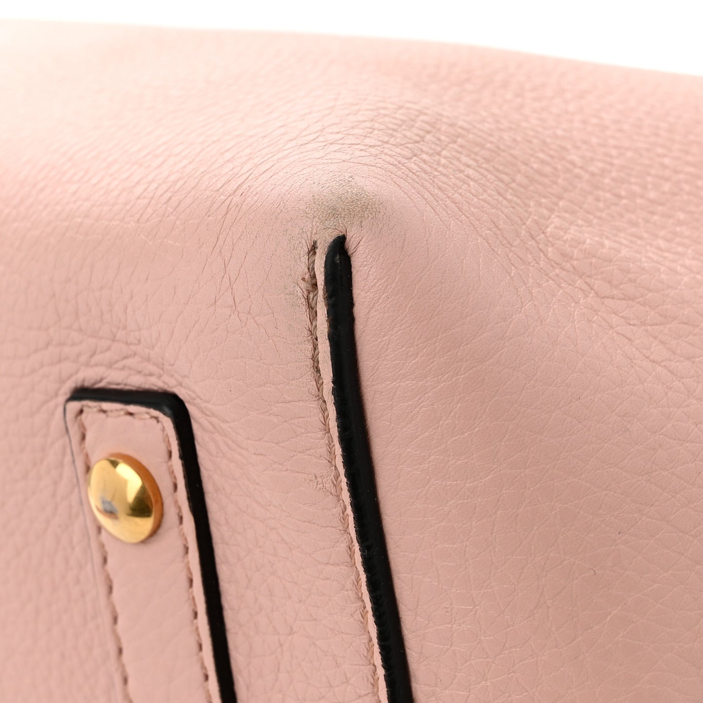 Marais Calfskin Medium Belt Bag Pale Ash Rose