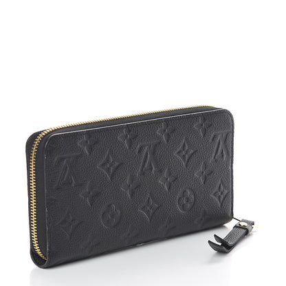 Louis Vuitton Empreinte Zippy Wallet Black 2 of 6