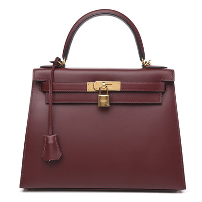 Hermes Sombrero Kelly Sellier 28 Rouge H 1 of 10