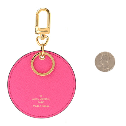 Louis Vuitton Monogram 2022 Christmas Animation Seoul Bag Charm Key Ring Light Pink 2 of 3