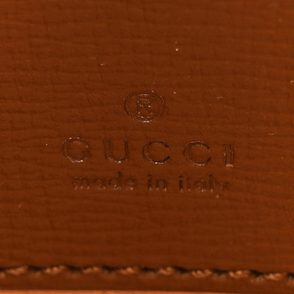 Gucci GG Supreme Monogram Azalea Calfskin Web Mini Jackie 1961 Hobo Beige Ebony Brown Sugar 6 of 11