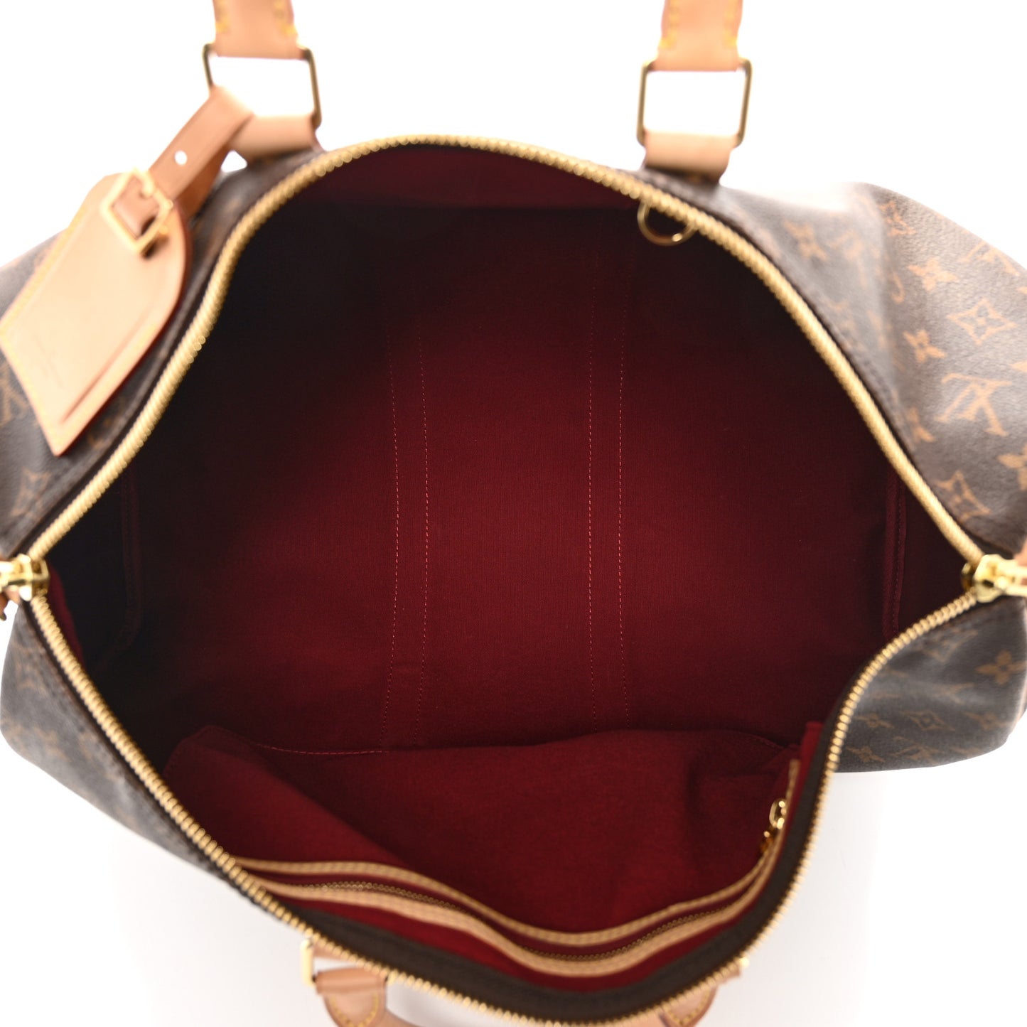 Monogram My LV Heritage Keepall Bandouliere 45 Fuchsia Rouge