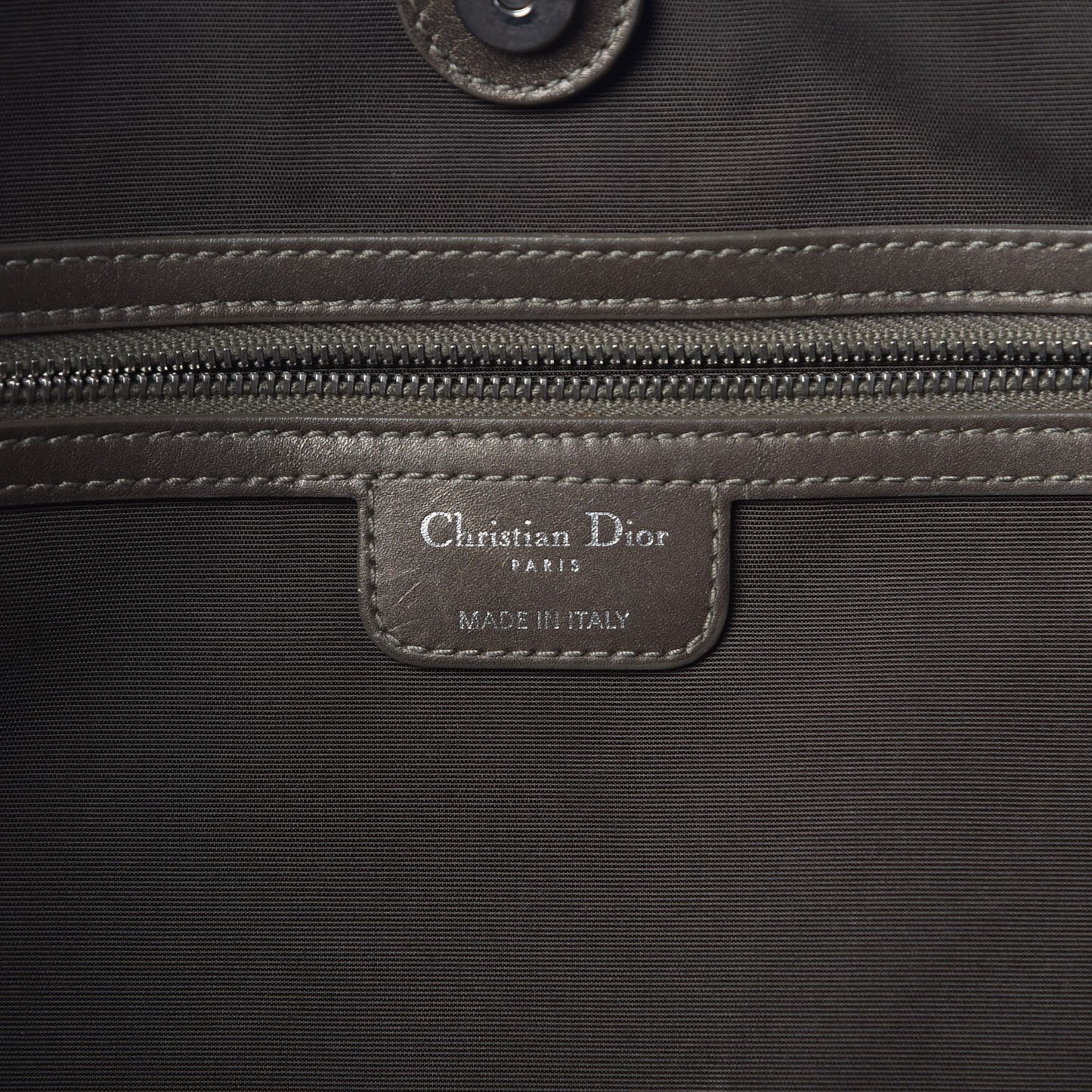 Coated Canvas Cannage Medium Panarea Tote Grey