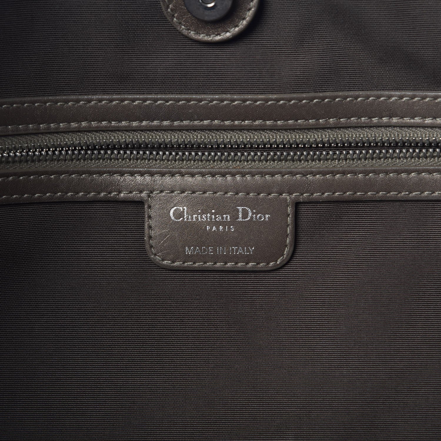 Christian Dior Coated Canvas Cannage Medium Panarea Tote Grey 6 of 9