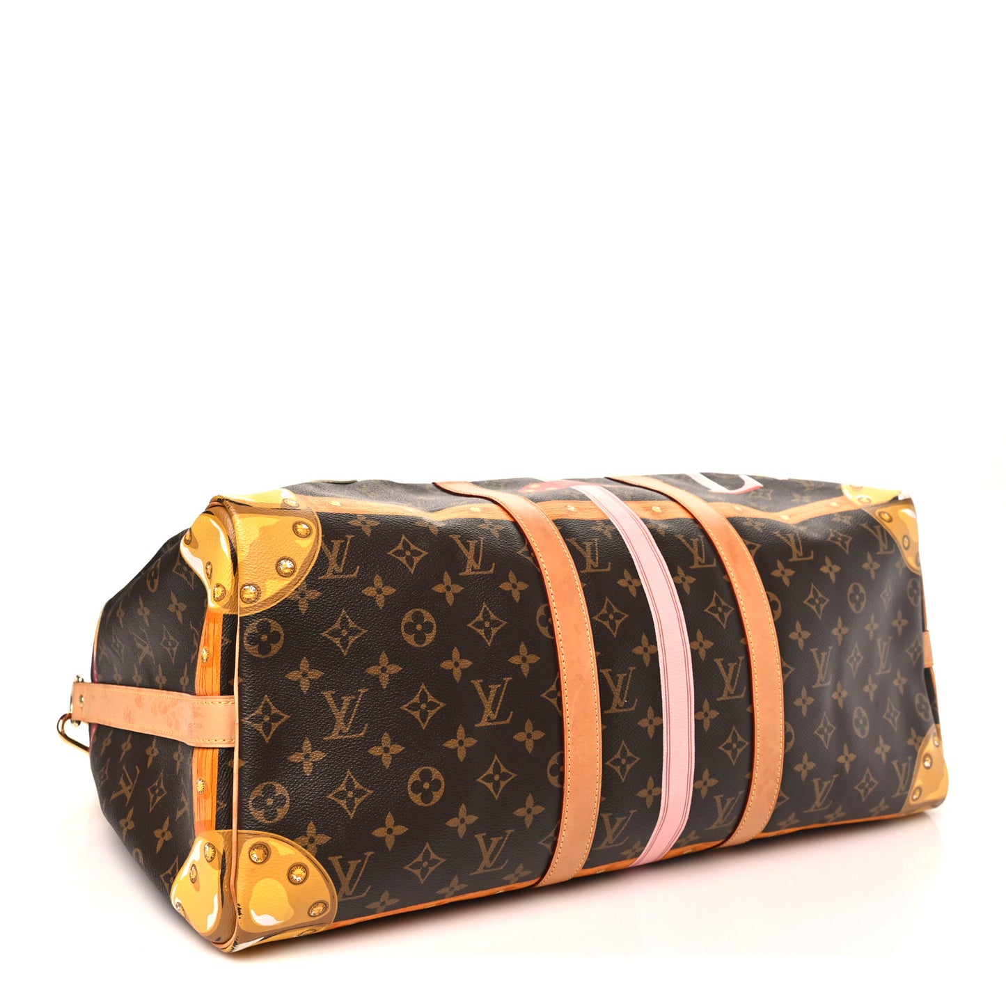 Monogram Summer Trunks Keepall Bandouliere 50