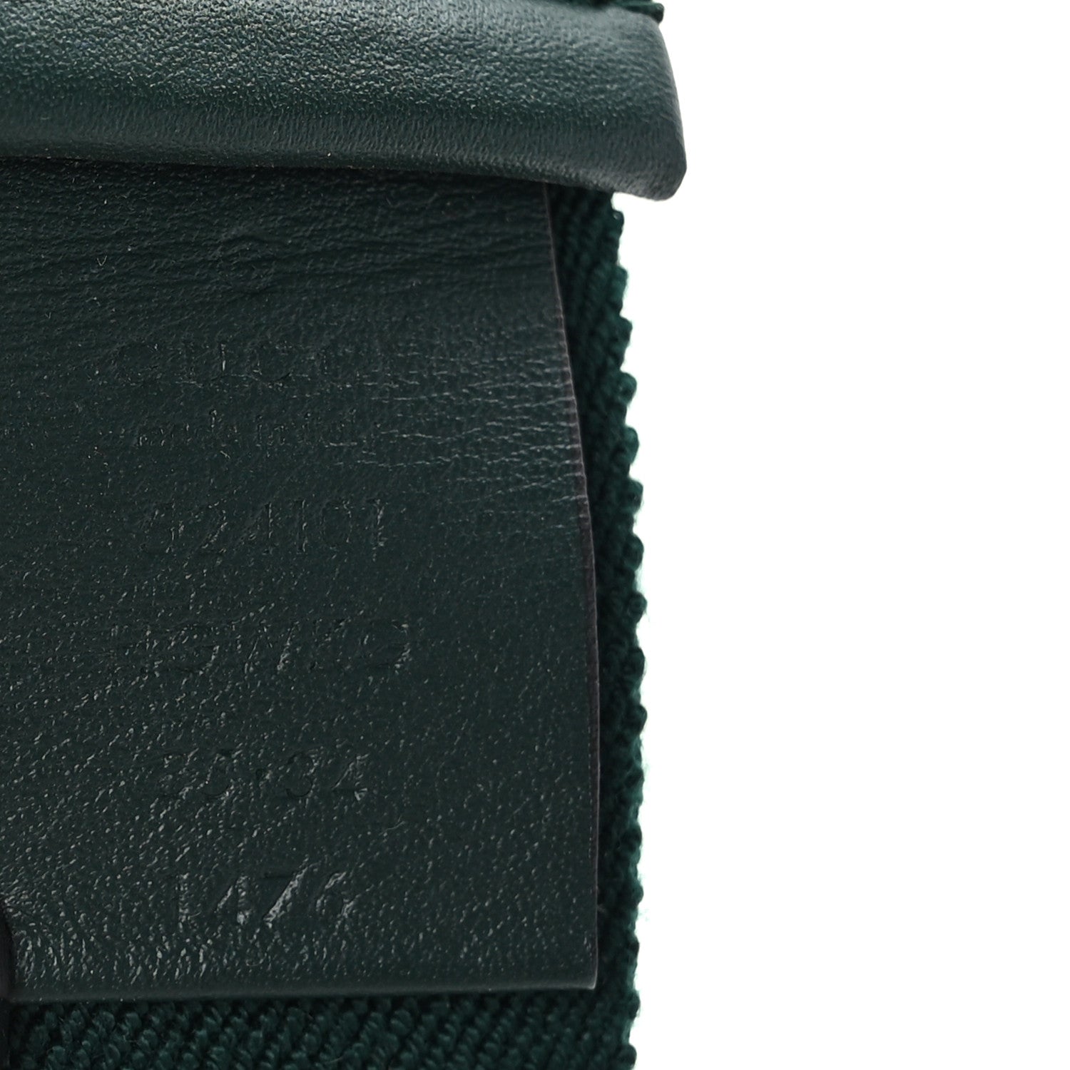Gucci Canvas Torchon Double G Web Belt 85 34 Verde 3 of 4