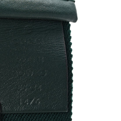 Gucci Canvas Torchon Double G Web Belt 85 34 Verde 3 of 4