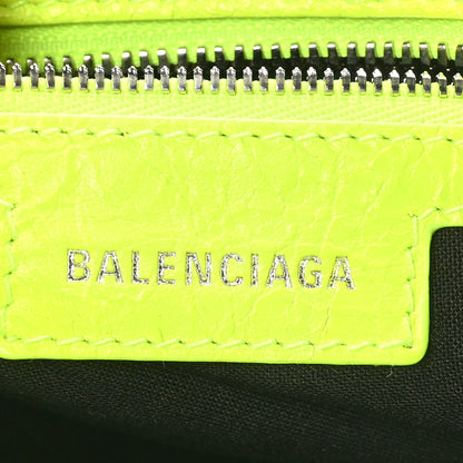 Balenciaga Agneau Arena Neo Cagole Handbag XS Fluo Yellow 6 of 10