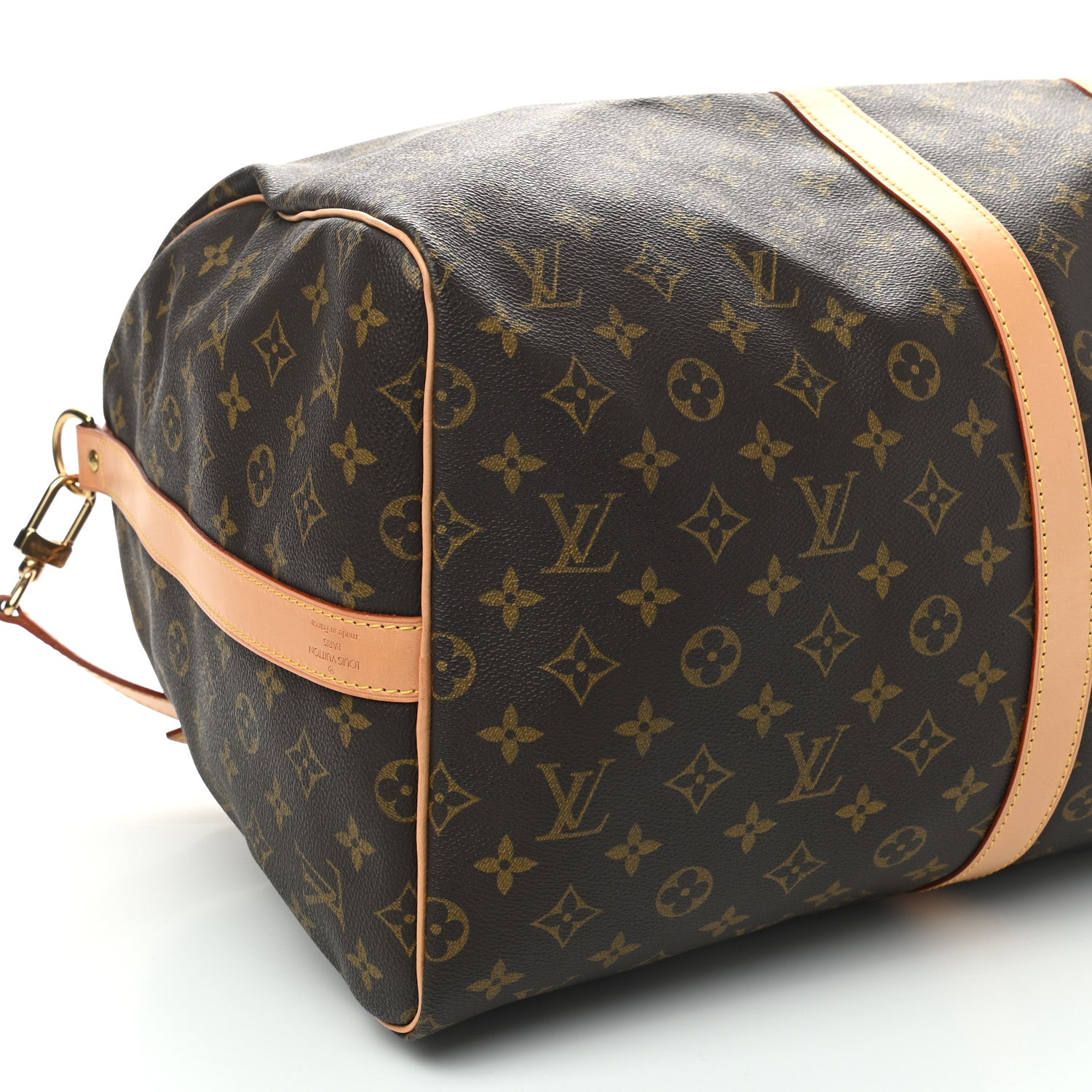 Louis Vuitton Monogram Keepall Bandouliere 55 8 of 9