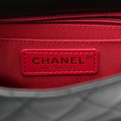 Chanel Lambskin Quilted Mini Romance Square Flap Black 6 of 11