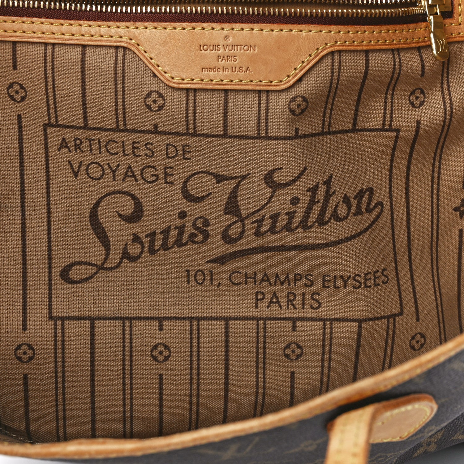 Louis Vuitton Monogram Neverfull MM 7 of 12