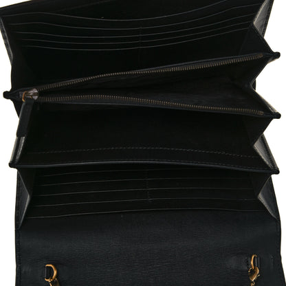 Gucci Snakeskin Pearly GG Marmont Chain Wallet Roccia 5 of 11