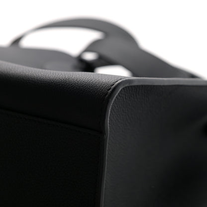 Louis Vuitton Soft Calfskin Lockme Tote MM Black 11 of 13