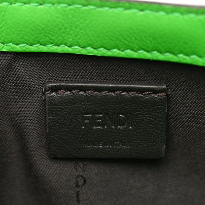 Fendi Nappa FF 1974 Embossed Mini Baguette Tomatillo 8 of 11