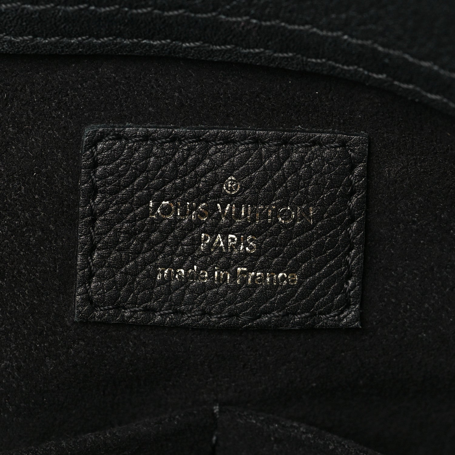 Louis Vuitton Monogram Pallas Shopper Black 7 of 8