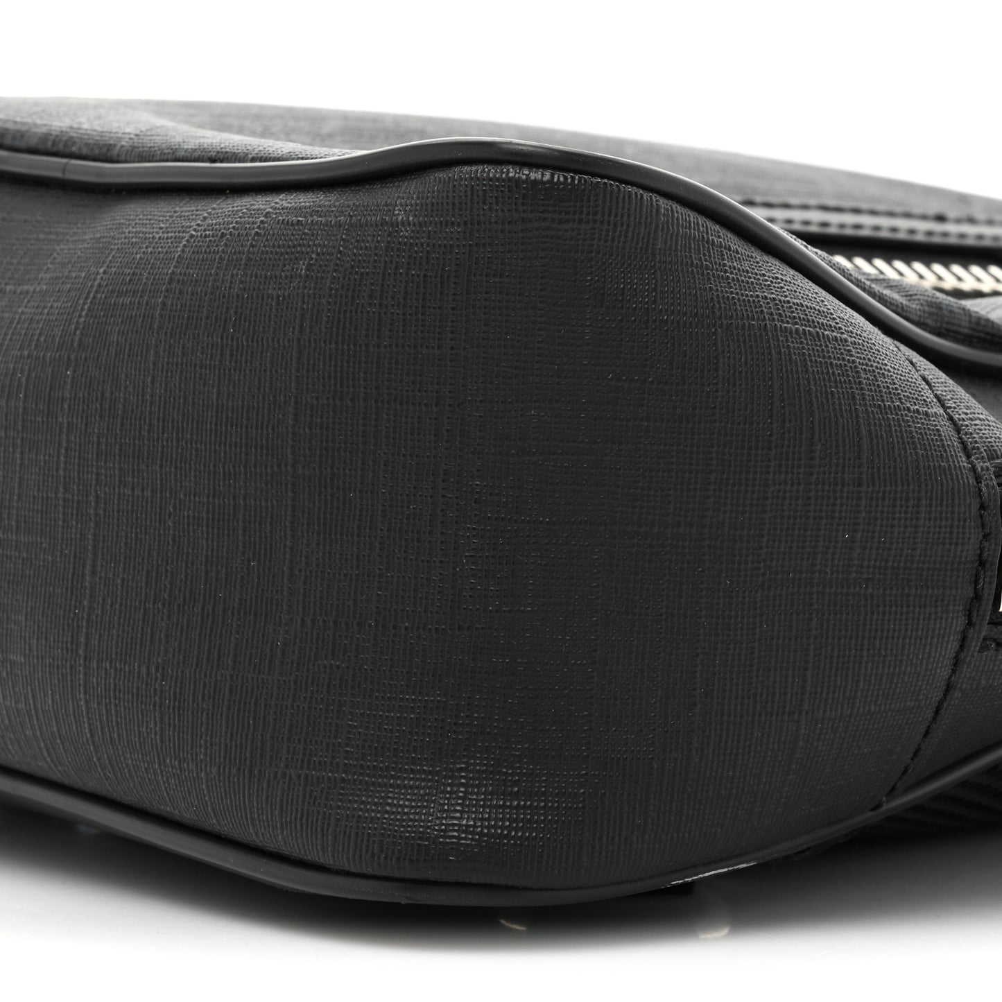 GG Supreme Monogram Web Belt Bag Black Grey