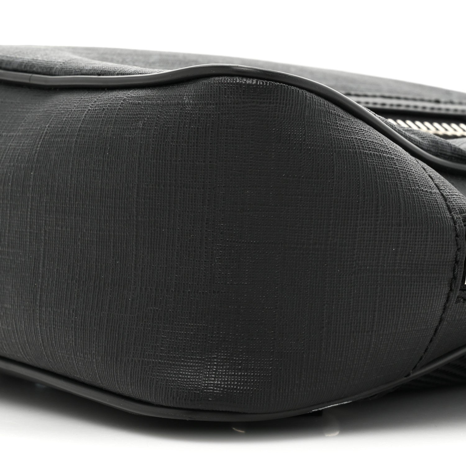 Gucci GG Supreme Monogram Web Belt Bag Black Grey 8 of 11