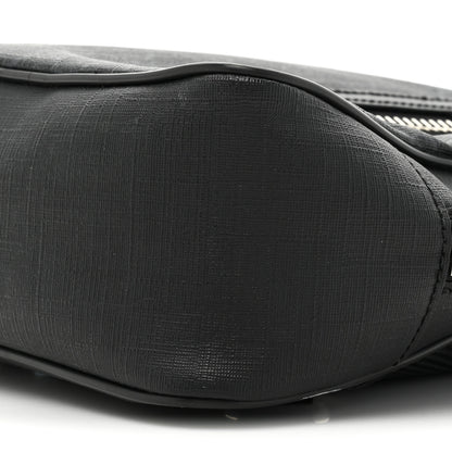 Gucci GG Supreme Monogram Web Belt Bag Black Grey 8 of 11