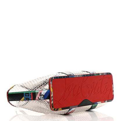 Christian Louboutin PVC Loubiballage East West Cabata Tote Clear Multicolor 5 of 13