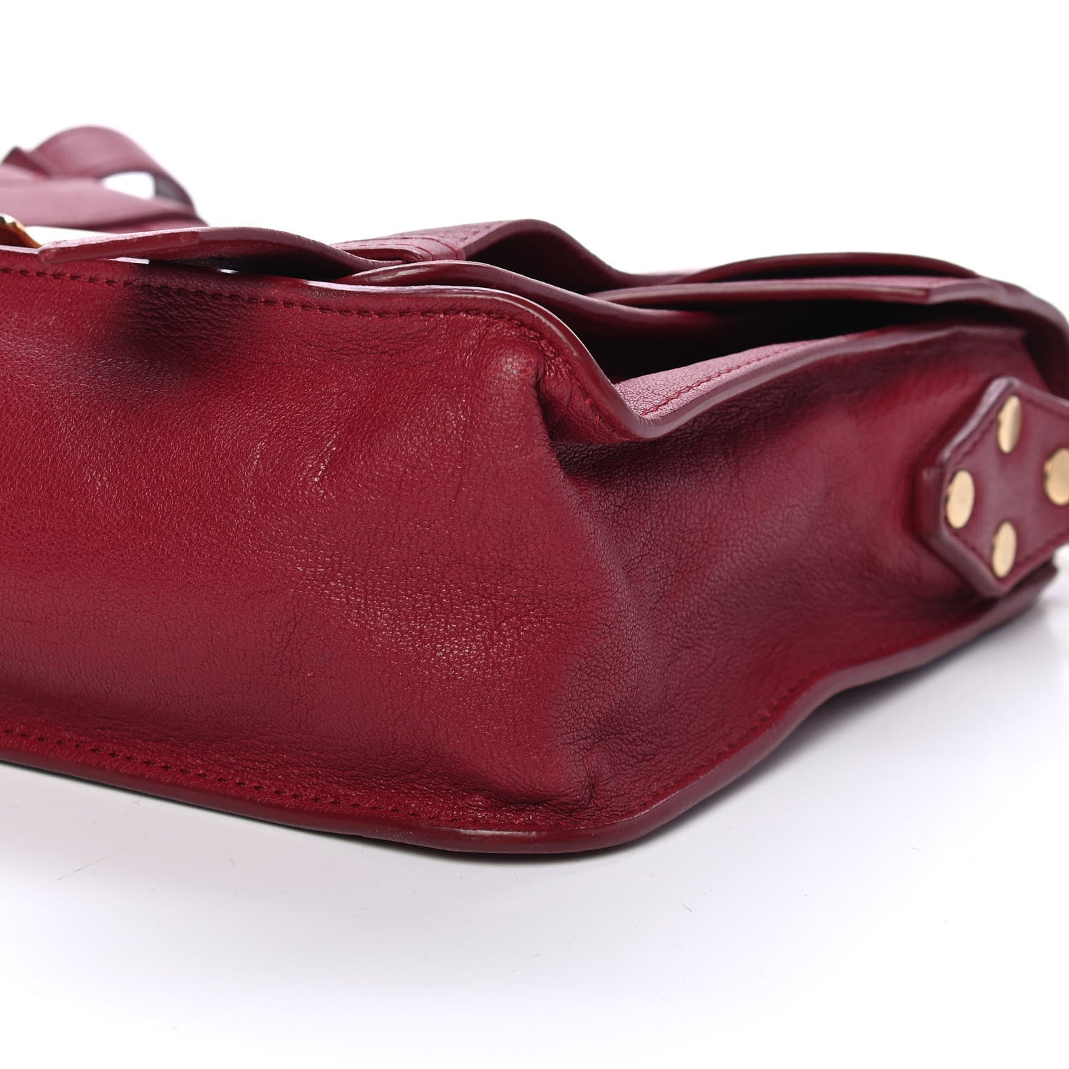 Proenza Schouler Lambskin Tiny PS1 Satchel Chianti 8 of 8