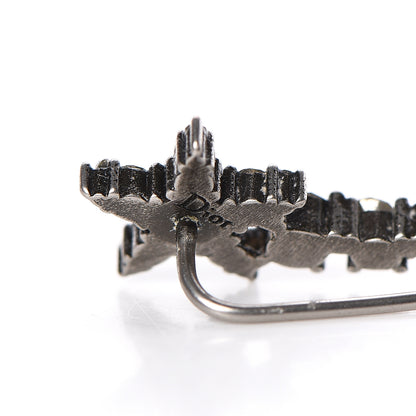 Christian Dior Metal Crystal J'Adior Earrings Ruthenium 4 of 5