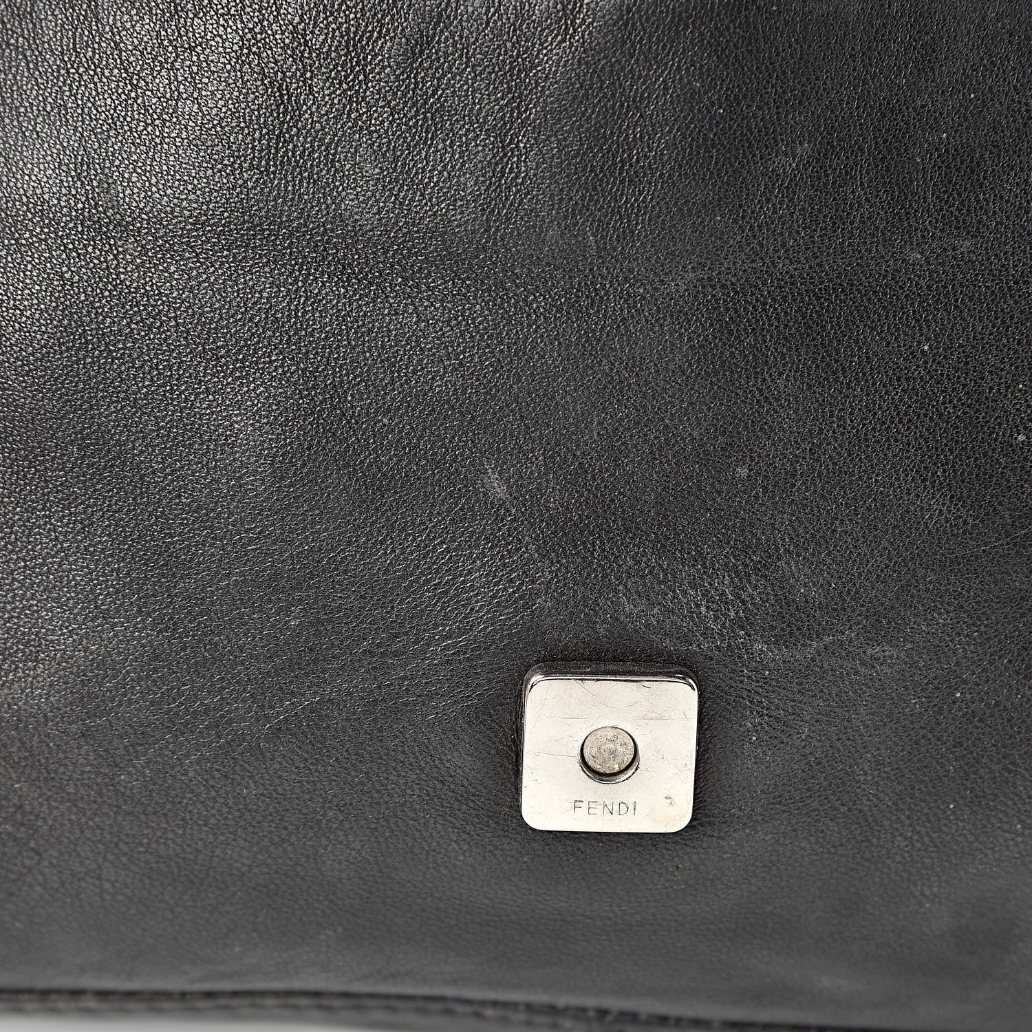 Fendi Calfskin Baguette Black 15 of 20