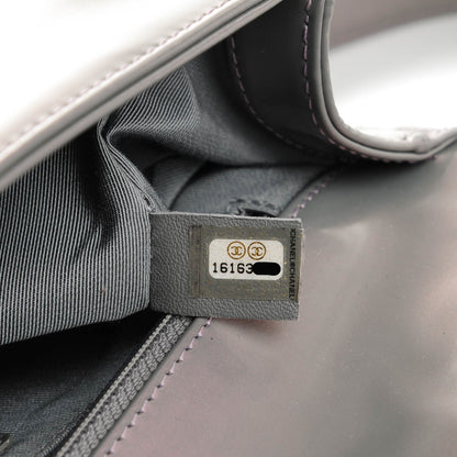 Chanel Glazed Calfskin Medium Boy Flap Iridescent 8 of 8