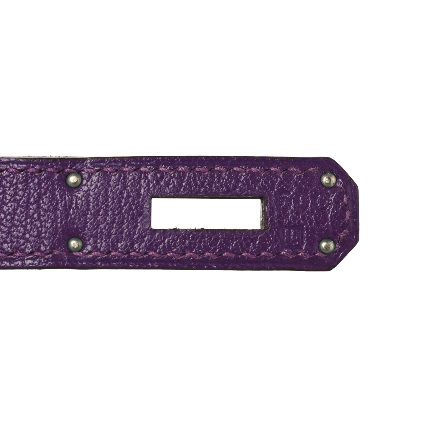 Chevre de Coromandel Birkin 35 Violet