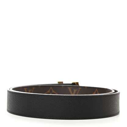 Louis Vuitton Monogram Calfskin 40mm LV Initiales Reversible Belt 97 30 Brown 3 of 5