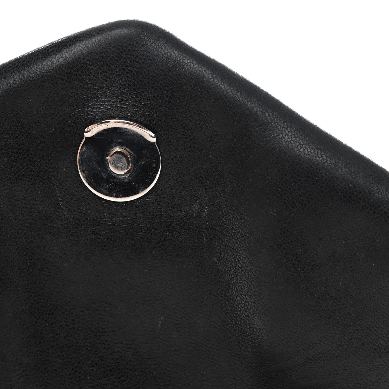 Saint Laurent Lambskin Quilted Medium Loulou Puffer Monogram Chain Satchel Black 15 of 15