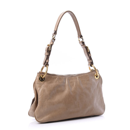 Prada Vitello Shine Shoulder Bag Cammeo 3 of 11