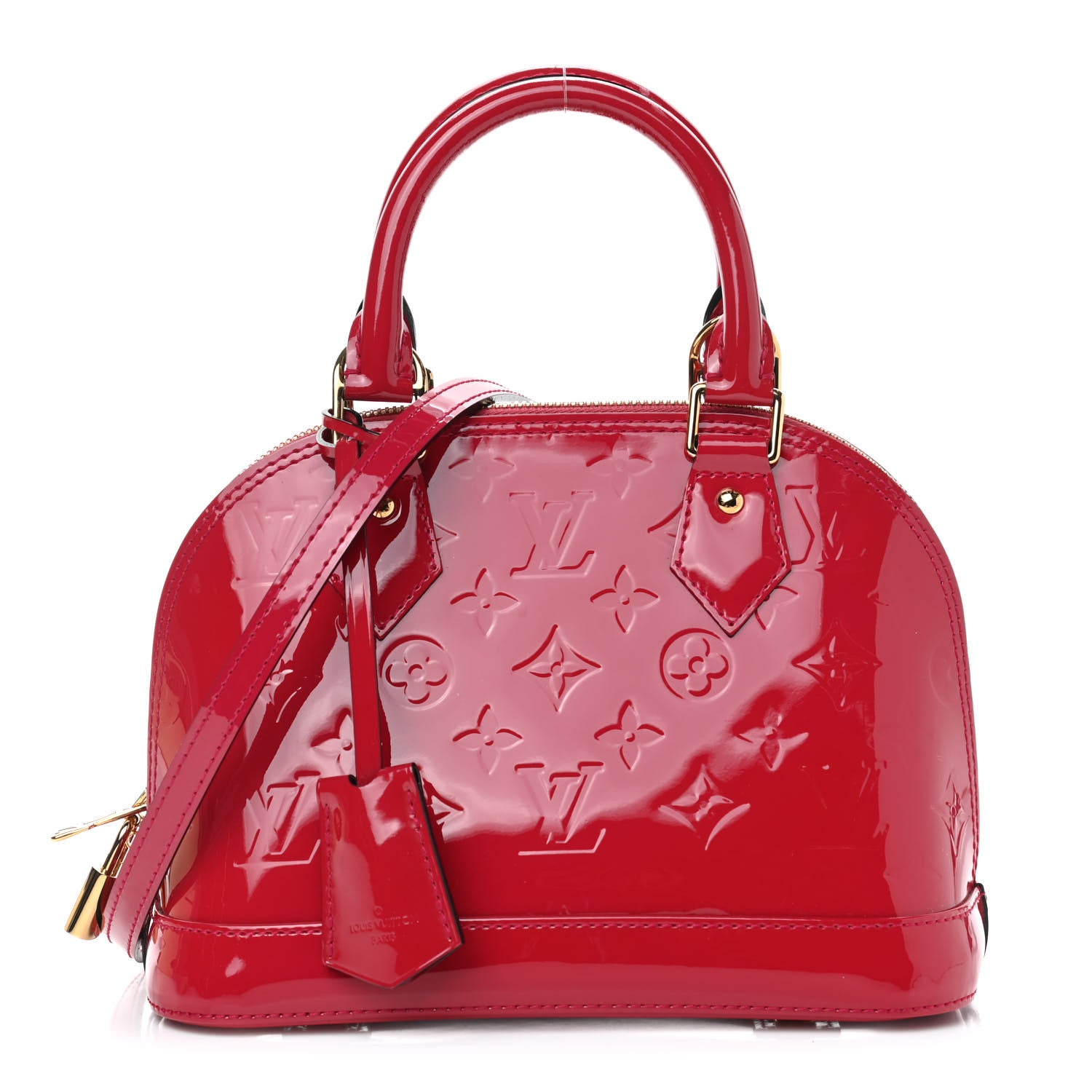 Louis Vuitton Vernis Alma BB Rose Indien 1 of 9