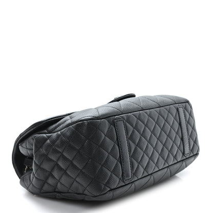 Chanel Caviar Quilted Coco Casual Flap Black 4 of 10