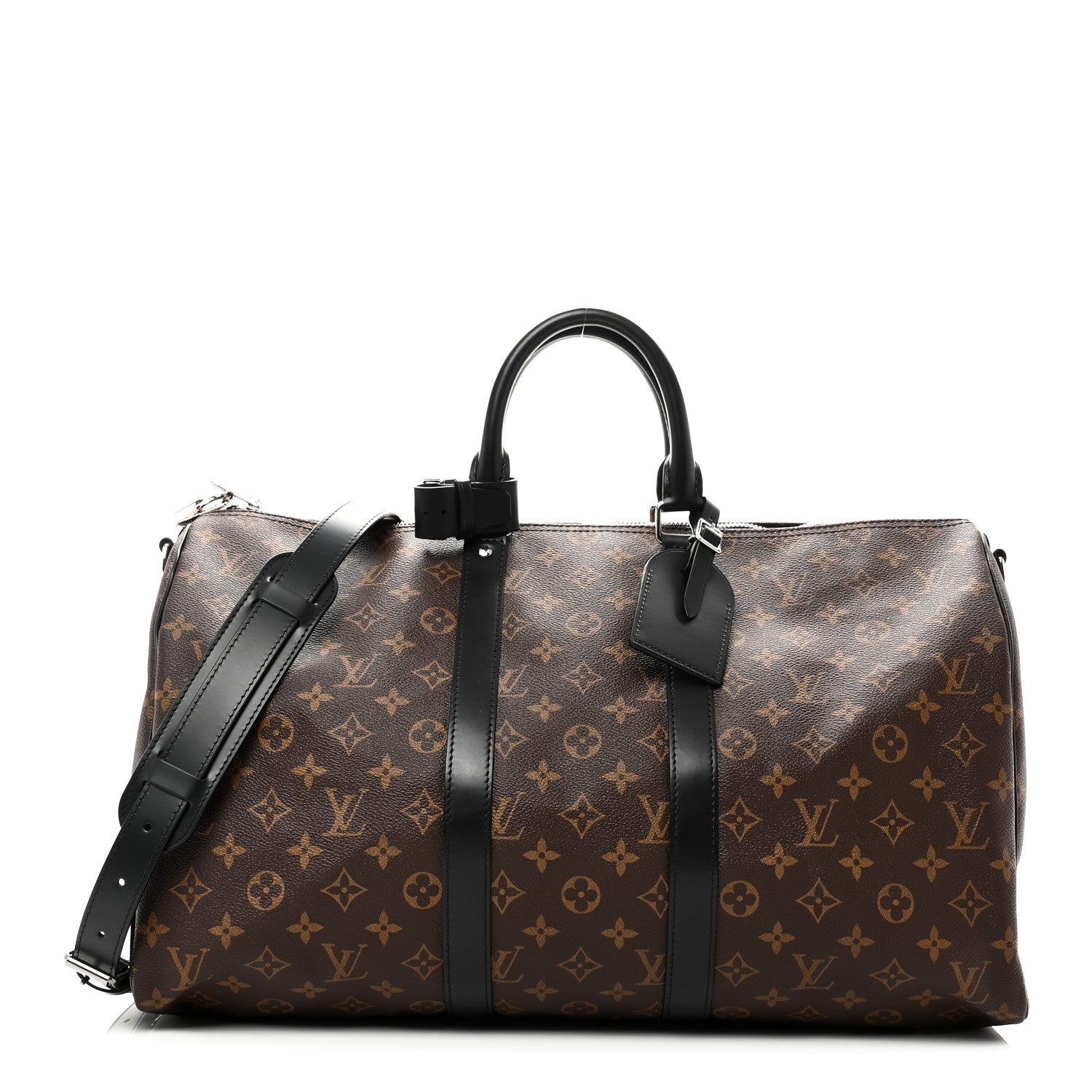 Louis Vuitton Monogram Macassar Keepall Bandouliere 45 1 of 8