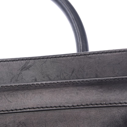 Celine Natural Canvas Smooth Calfskin Mini Luggage Cream 9 of 13