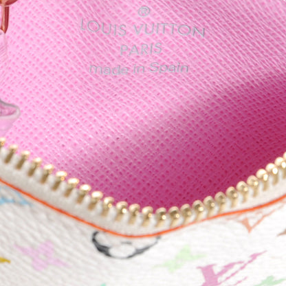 Louis Vuitton Monogram Multicolor Key Holder White 7 of 8
