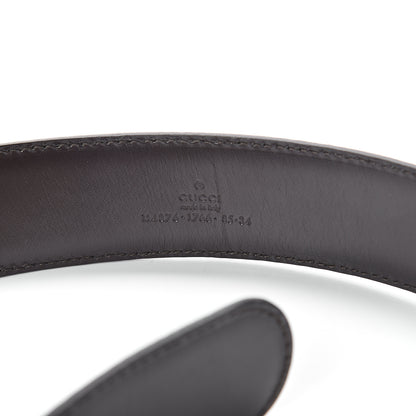 Gucci Guccissima Interlocking G 40mm Belt 85 34 Off White 3 of 5