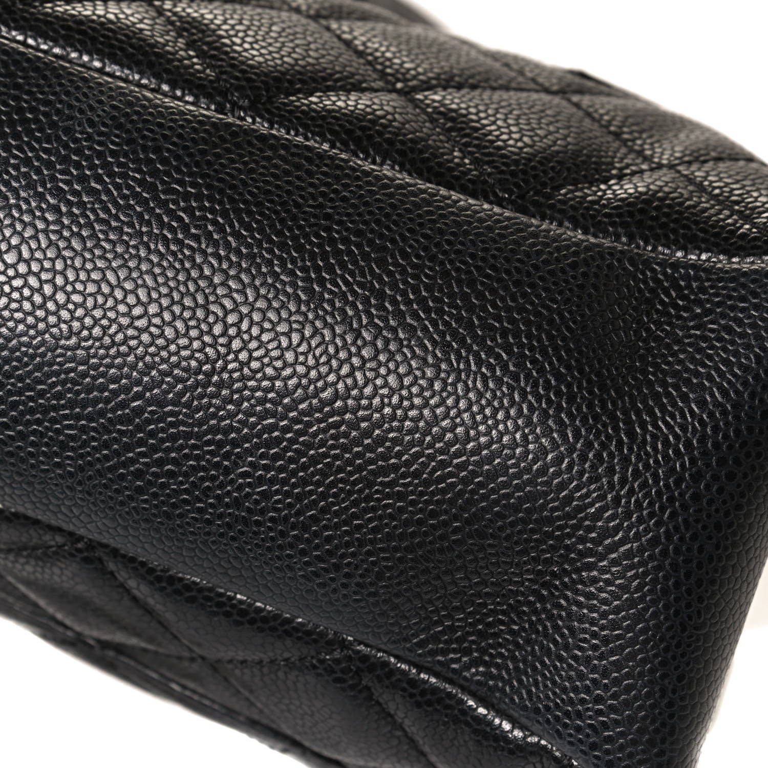Chanel Caviar Quilted Petit Shopping Tote PST Black 14 of 14