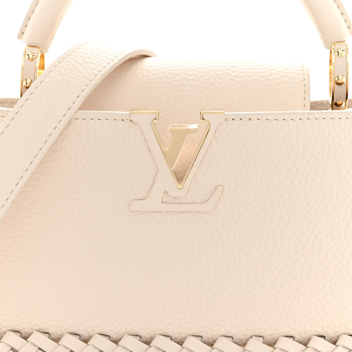 Rattan Taurillon Capucines BB Vanilla