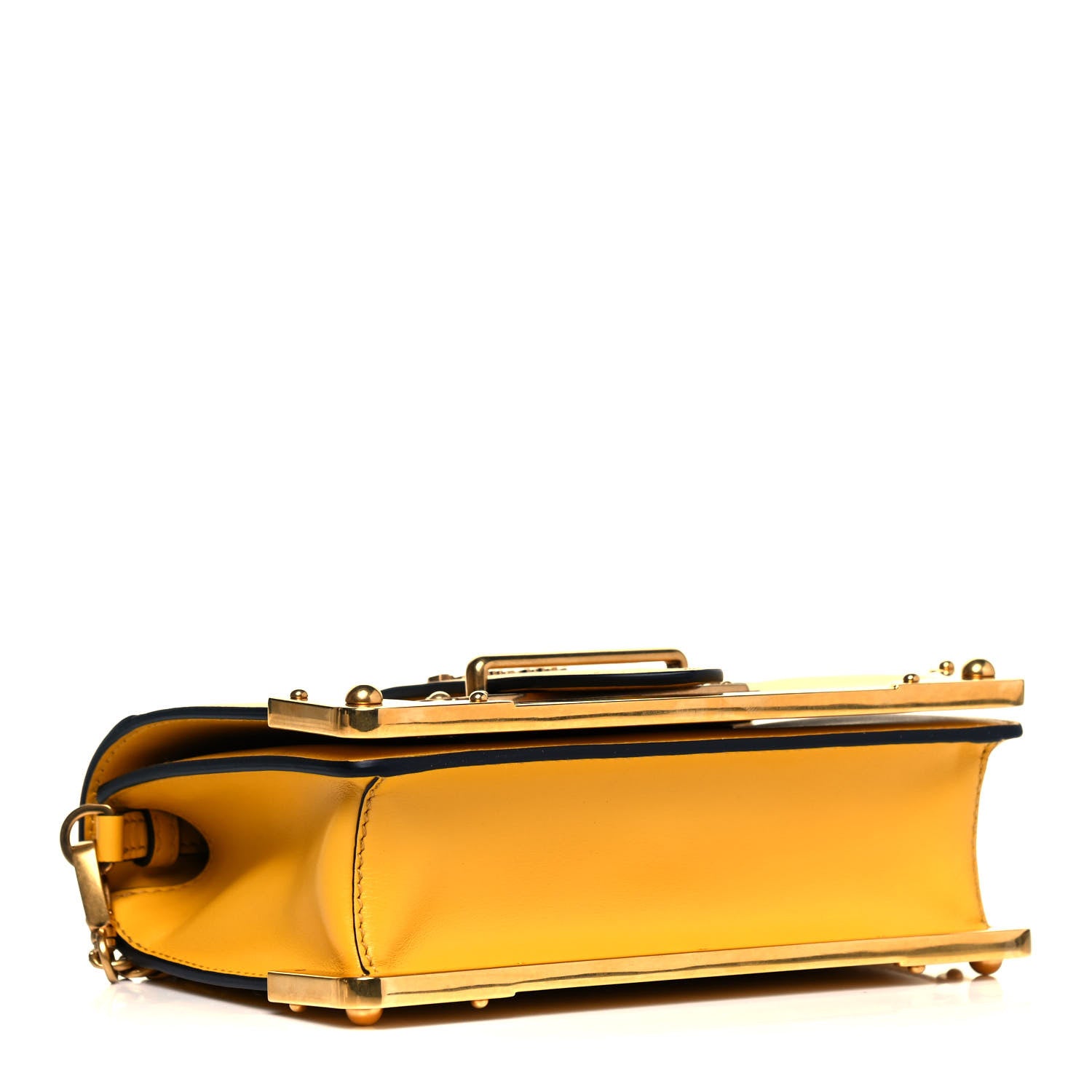 Prada Saffiano City Calf Cahier Bag Soleil 4 of 9