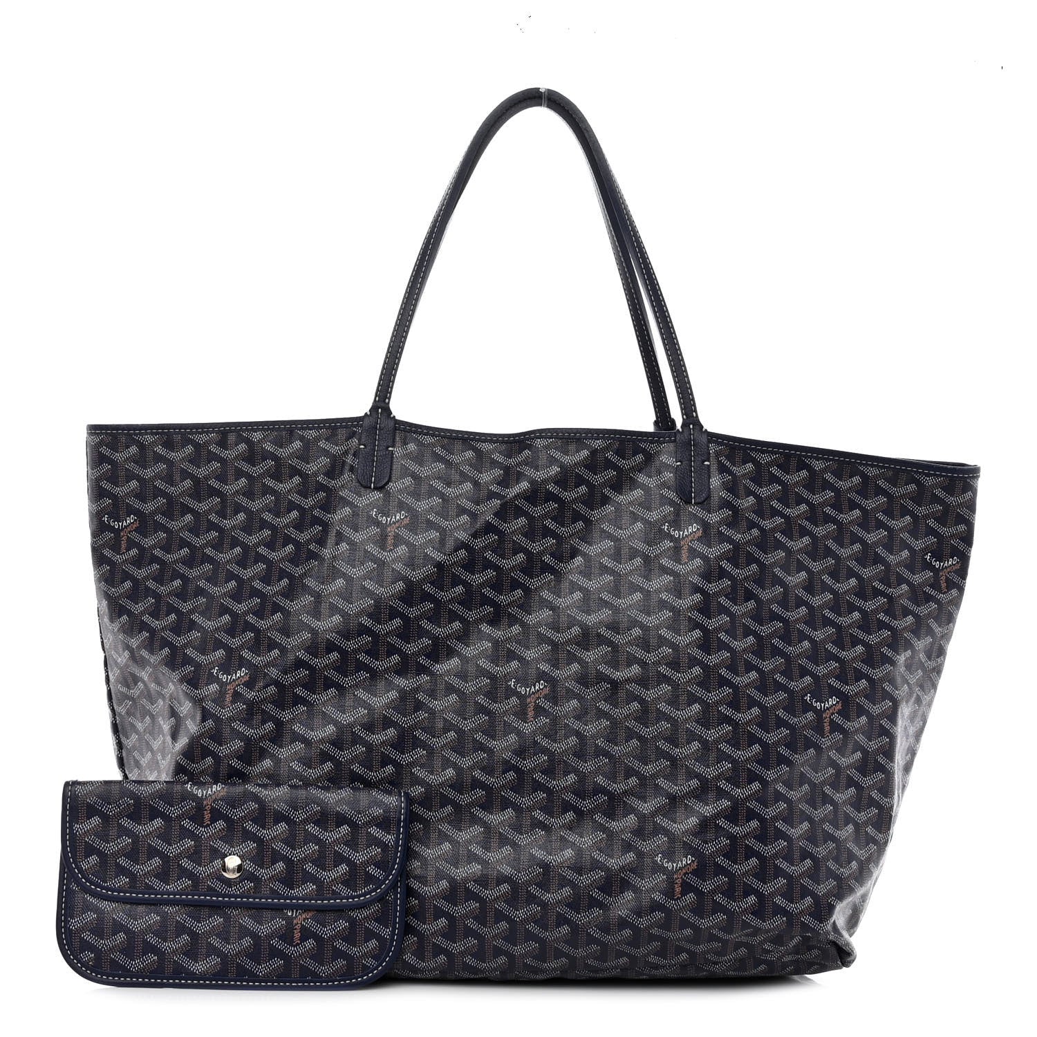 Goyard Goyardine Saint Louis GM Navy 1 of 12