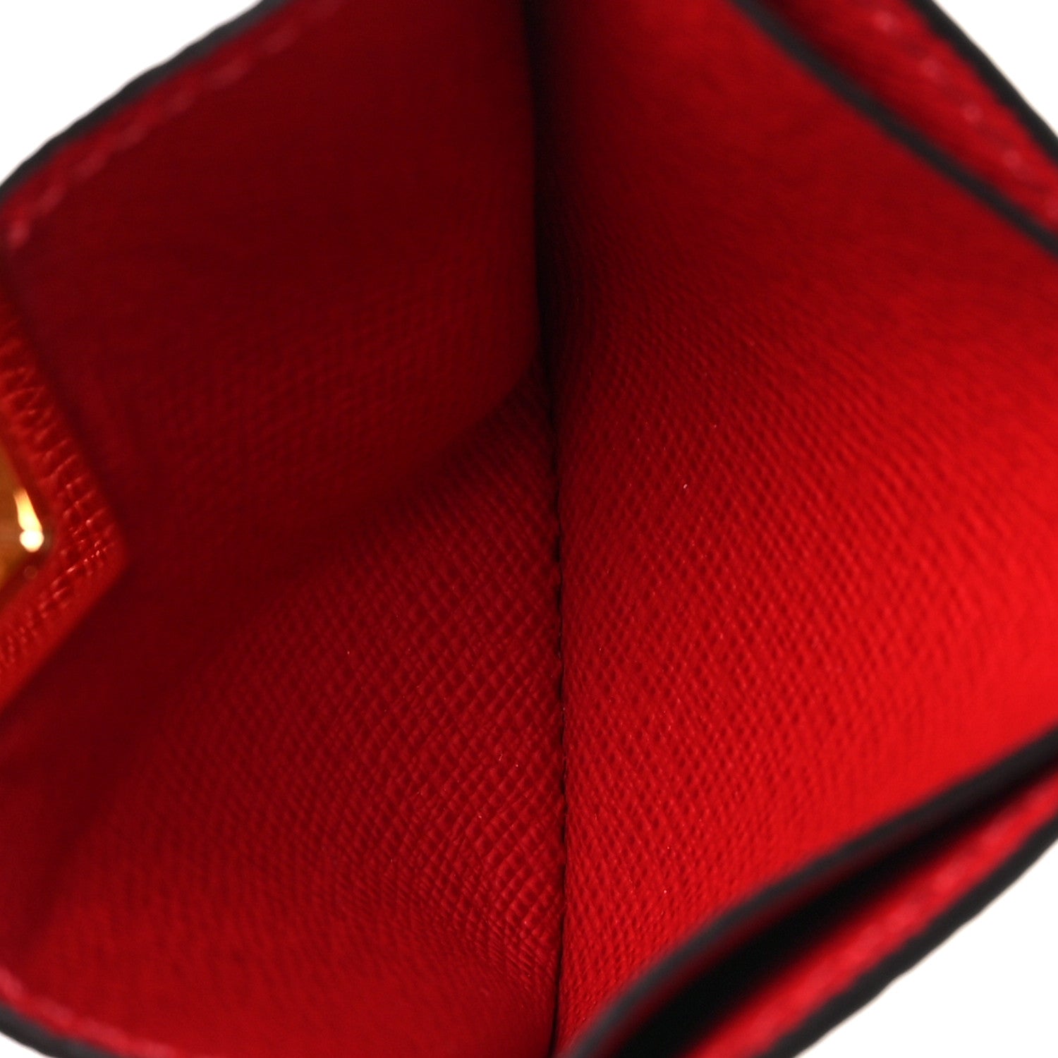 Louis Vuitton Calfskin Monogram Kimono Tote Card Holder Cherry 5 of 7