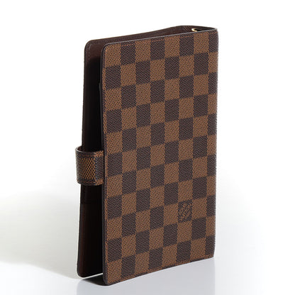 Louis Vuitton Damier Ebene Medium Ring Agenda Cover 3 of 7