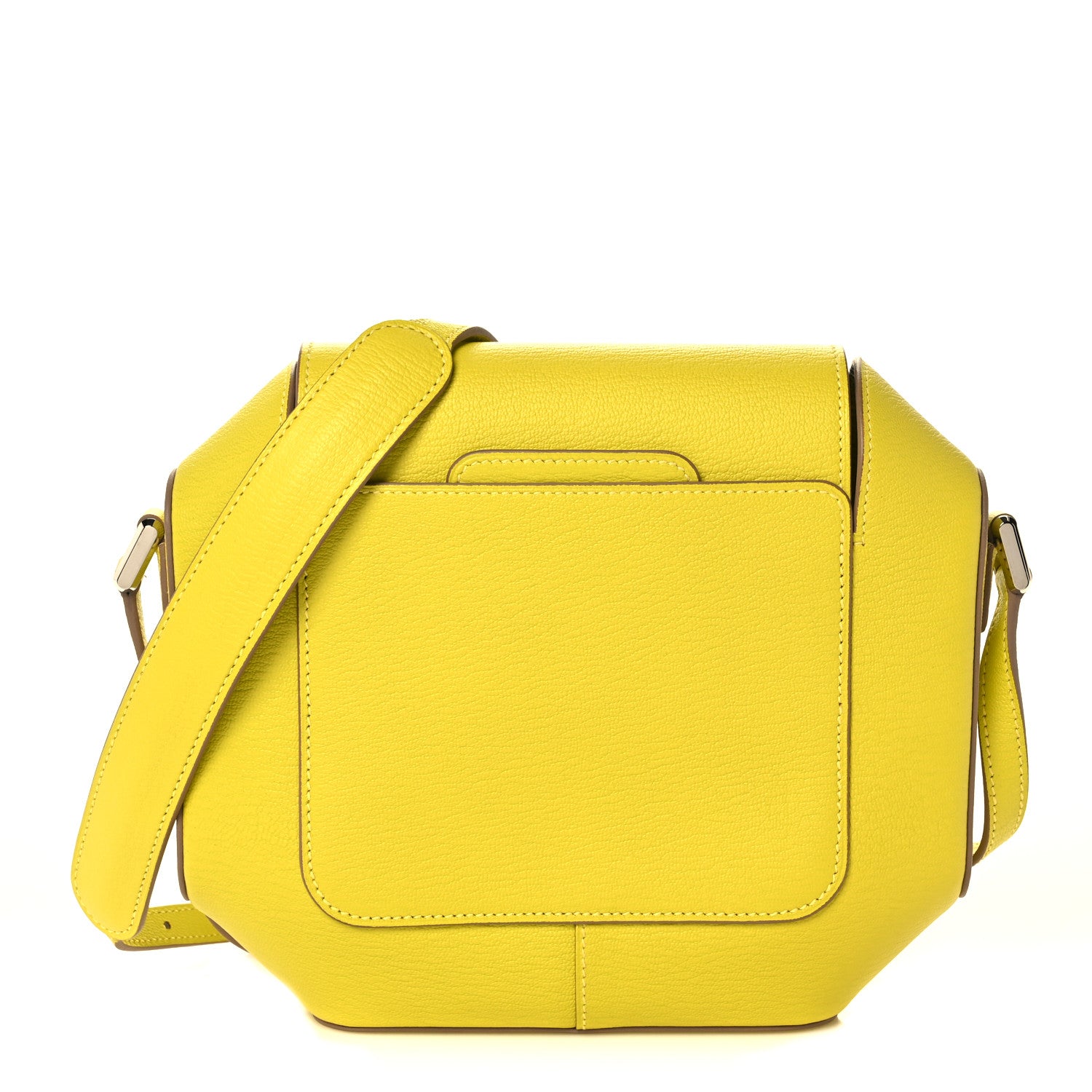 Hermes Chevre Mysore Octogone 23 Lime 1 of 9