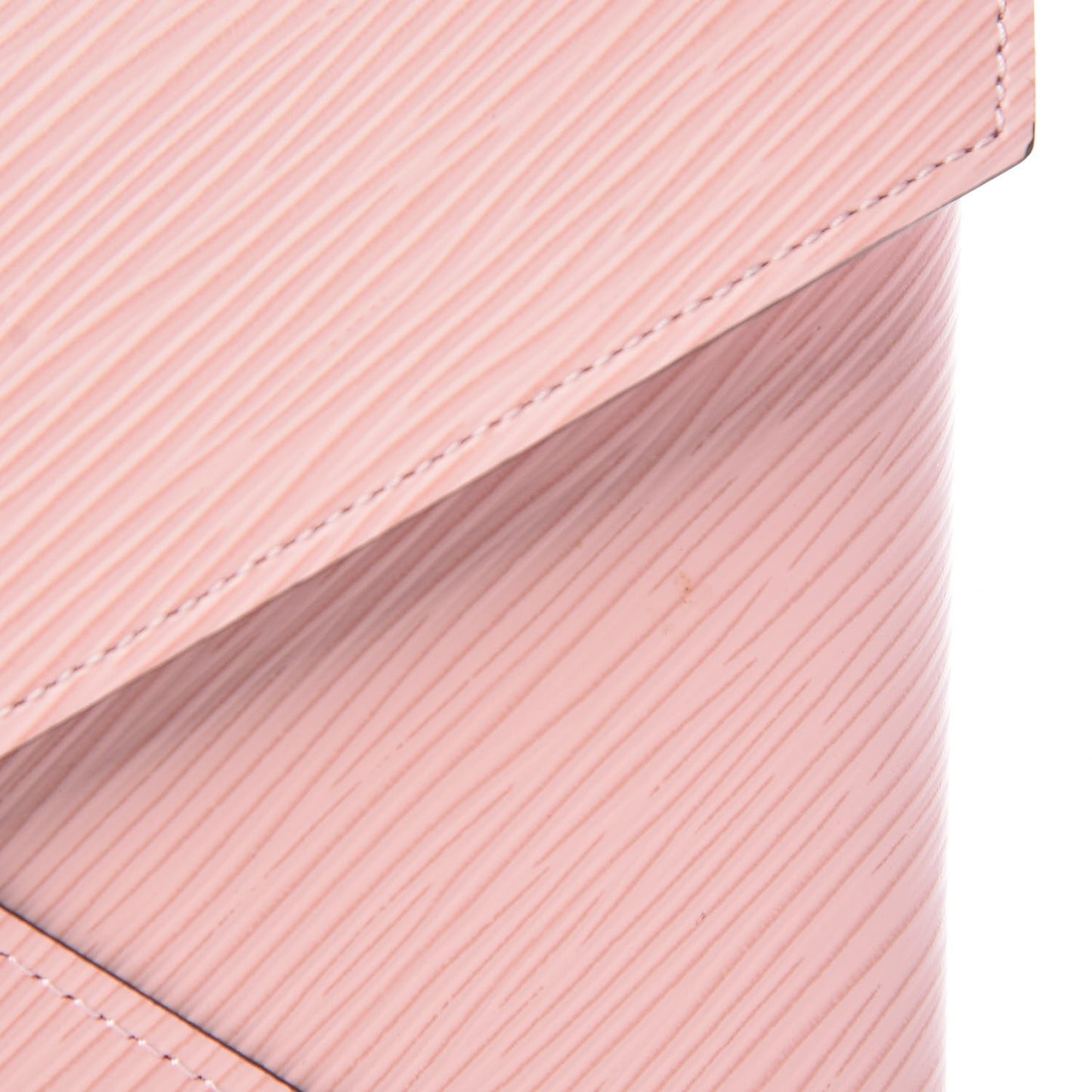 Epi Large Kirigami Pochette Insert Rose Ballerine
