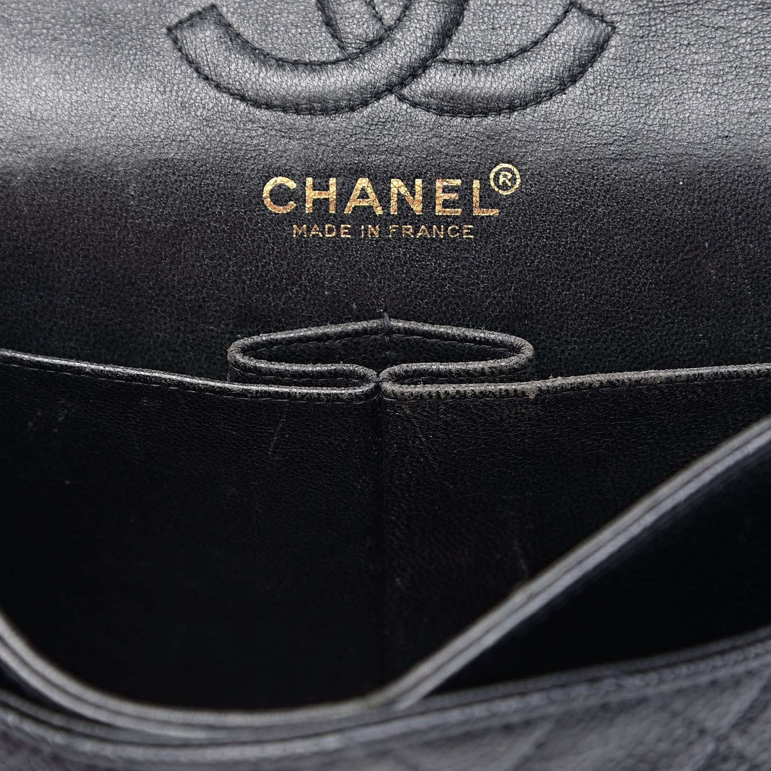 Chanel Caviar Quilted Small Double Flap Black 11 of 14