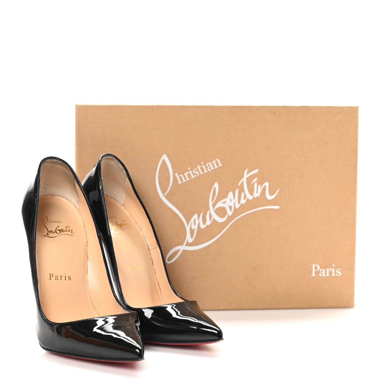 クリスチャンルブタン　PATENT 35 Christian Louboutin Patent So Kate 120 Pumps 35 Black 1714583