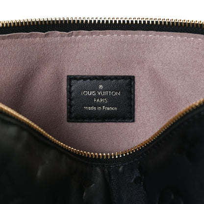 Louis Vuitton Lambskin Embossed Monogram Coussin PM Black 6 of 14